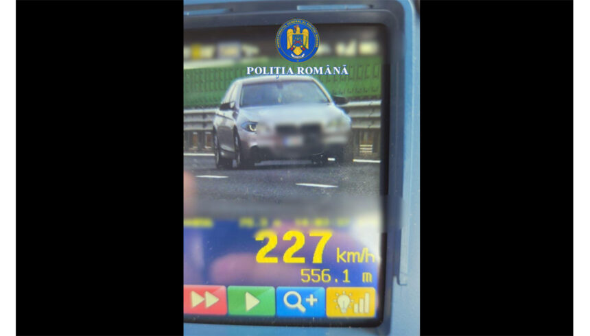 sofer prins cu 227 km h pe autostrada lasat fara permis ce amenda i au aplicat politistii 68f4bf065e1e7