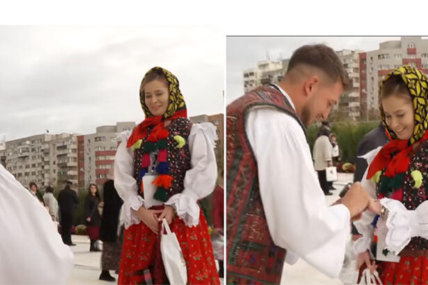 video clipe pline de emotie la catedrala nationala un tanar politist si a cerut in casatorie iubita studenta la drept 6900d4c449ce2