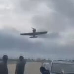 video imaginile unei tragedii evitate la limita un avion a aterizat de urgenta pe iarba la baza aeriana aurel vlaicu boboc in buzau 68f5ef491c4ec
