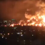video incendiu de proportii la un depozit petrolier cheie din crimeea dupa un atac ucrainean cu drone au fost lovite cinci rezervoare 68ed1031f3525