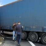 video jandarmii constanteni au intervenit la un accident rutier pe autostrada a2 68f13aee765d2