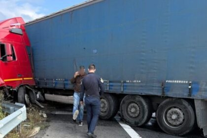 video jandarmii constanteni au intervenit la un accident rutier pe autostrada a2 68f13aee765d2