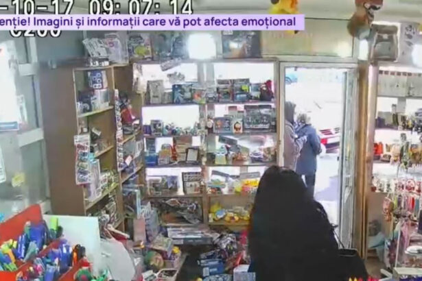 video momentul exploziei dintr un bloc din rahova surprins intr un magazin de camerele de supraveghere 68f216e9eab80