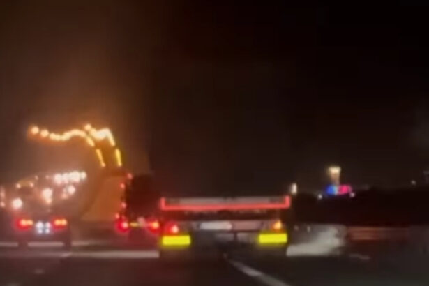 video sofer de tir cetatean strain prins cand circula haotic pe autostrada a1 barbatul avea o alcoolemie de 267 g l 68f910d9b56e6