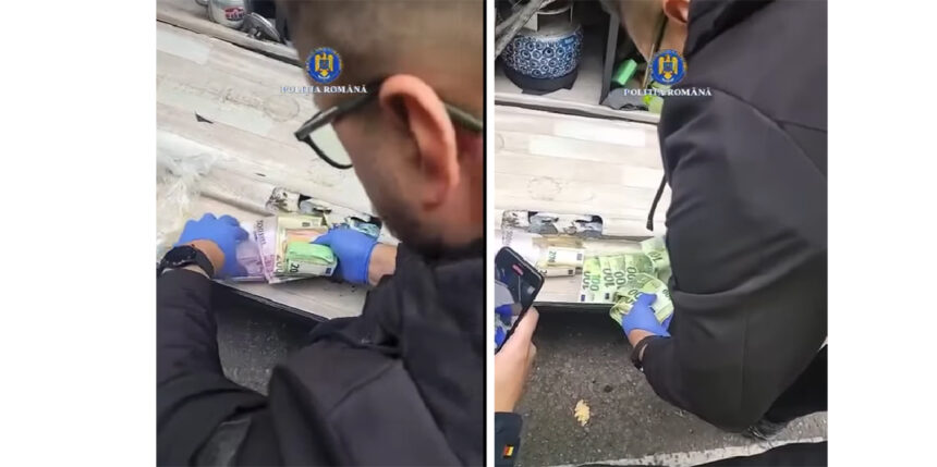 video un sofer de tir a sunat la 112 sa anunte ca a fost ranit si talharit de 6 000 de euro locul incredibil unde au gasit politistii banii 68efd0e95f5e1