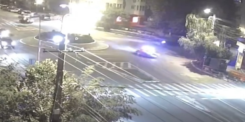 video urmarire ca in filme pe strazile constantei sofer fugar oprit dupa ce a provocat un accident 68eb4f8a47fee