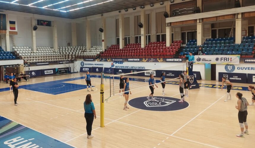 voleibalistele de la csm constanta se testeaza cu rapid in sala sporturilor 68e0f9b5e5a02