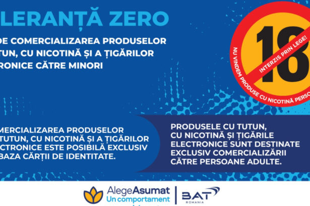 bat romania lanseaza luna aceasta campania anuala toleranta zero fata de comercializarea produselor din tutun si nicotina catre minori 691b2a24c2c01