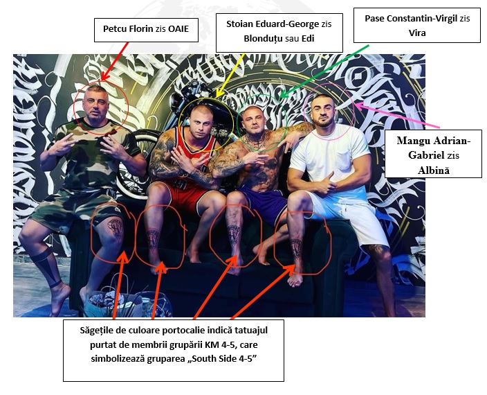 detalii din mafia druga si vira liderii south side 4 5 intalniri la ares tatuaje de clan placute personalizate amenintari se duce unul raman ceilalti toti aveti fami 6924da1b7e31d