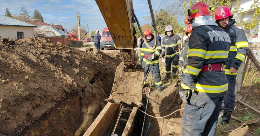 doi oameni care sapau un sant in prahova au fost prinsi la 5 metri sub pamant barbatii au murit in ciuda eforturilor salvatorilor 6914e3859c584
