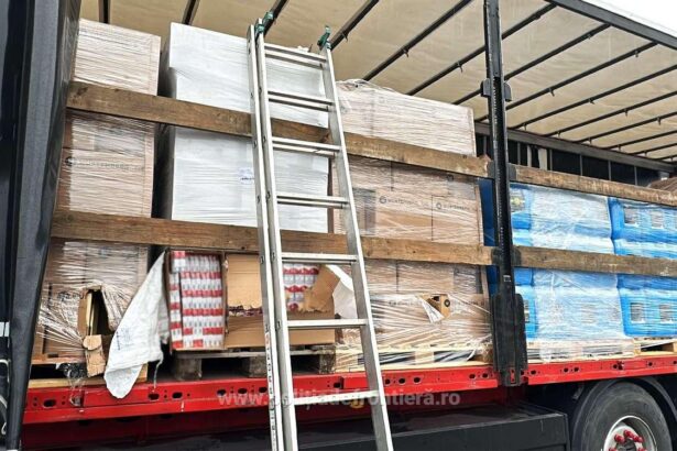 foto captura impresionanta 15 de tigarete introduse pe teritoriul romaniei de un sarb barbatul a fost arestat pentru contrabanda 692c2fe2daa3f