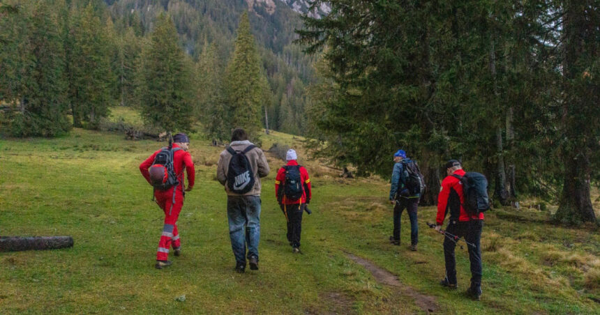 foto pe munte nu esti in civilizatie salvamont zarnesti solicitat sa intervina la un turist neechipat care le a transmis ca este ud 6923607d6c2dc