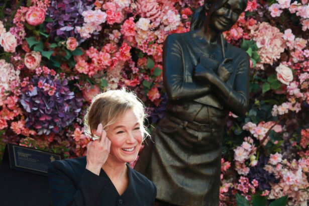 foto statuie pentru bridget jones la londra la 25 de ani de la primul film reactia actritei renee zellweger 691b89122a52a