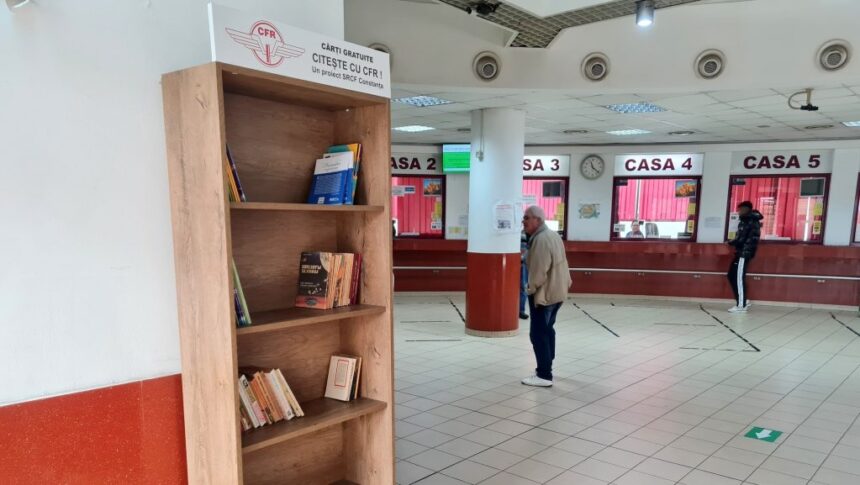 proiectul biblioteca din gara citeste cu cfr continua in constanta au fost aduse noi volume 6913e66582981