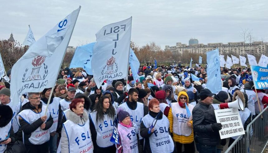 sindicalistii bns solicita discutii cu liderii partidelor din coalitie inaintea protestului din piata victoriei 69121b7d38e35