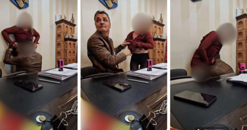 traian simionca primarul din livezile acuzat ca a agresat sexual o angajata chiar in biroul lui a fost retinut 692487cebb400