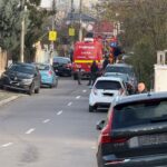 un autoturism a lovit o teava de gaze pe strada soarelui din constanta interventie in forta a pompierilor 691c10515386a