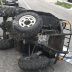 un barbat a intrat cu atv ul intr un stalp din localitatea biruinta judetul constanta 69233efa25a00