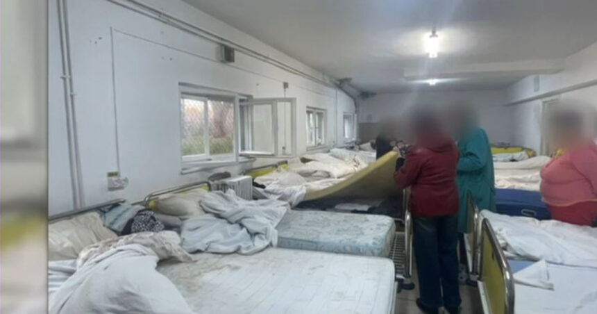 video imagini de groaza intr un spital de stat din romania pacienti legati si tinuti in mizerie 691456e313da8