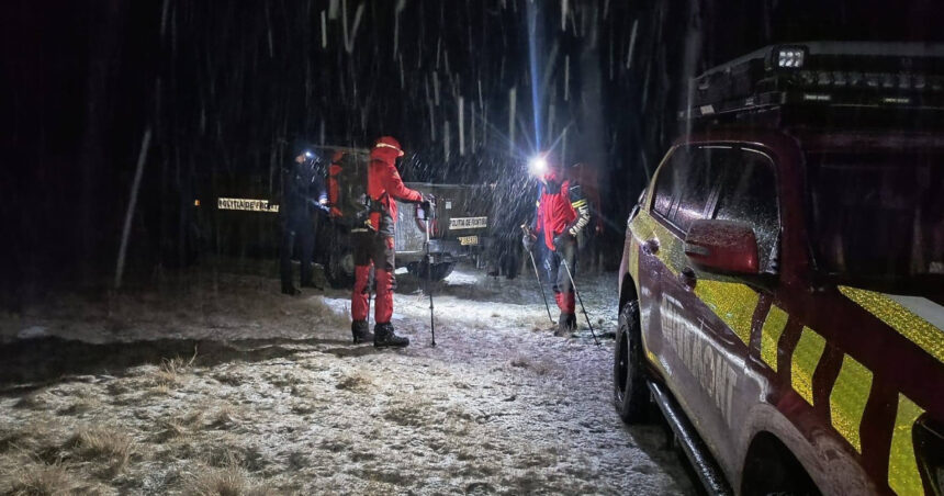 video operatiune de salvare in muntii maramuresului suspendata dupa 7 ore un ucrainean ranit de negasit 691441c9808aa