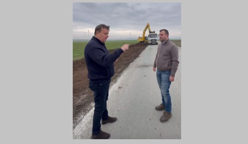 video presedintele cjc florin mitroi si vicele razvan filipescu au verificat stadiul santierului de pe dj226 lucrarile avanseaza rapid 692950e8c3541
