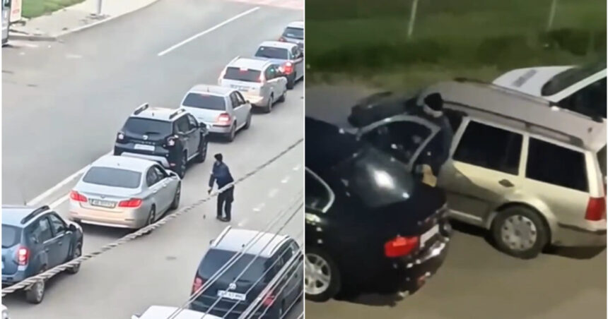 video un cersetor care mergea cu bastonul s a vindecat brusc intr o intersectie din brasov si a urcat la volanul unei masini 691c2ac9c9c6f