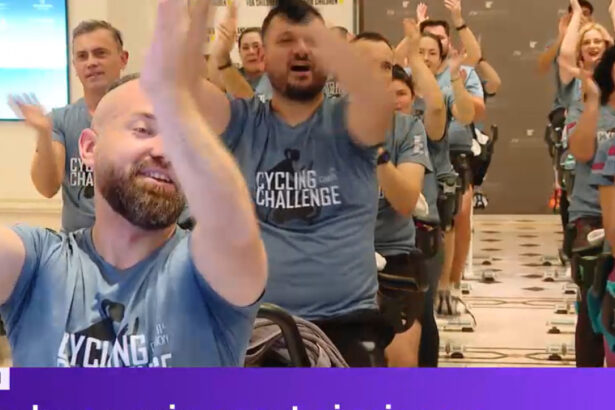 zeci de angajati din grupul digi au pedalat in ritm de fapte bune in cadrul unui eveniment caritabil pentru copii 69256c525153f