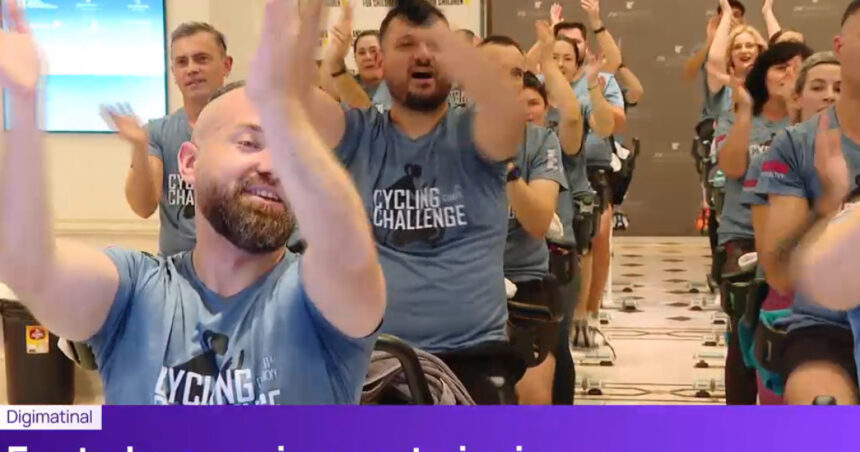 zeci de angajati din grupul digi au pedalat in ritm de fapte bune in cadrul unui eveniment caritabil pentru copii 69256c525153f