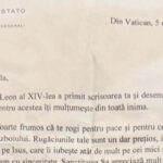 cadou de craciun de la vatican raspunsul primit de o fetita din romania la scrisoarea trimisa papei leon 694e51da5f22c