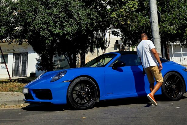 cel mai blue porsche din romania 694161ae937a5