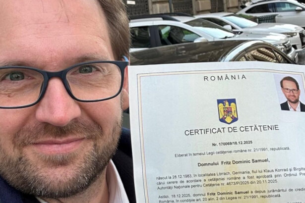 dominic fritz a devenit cetatean roman ce imens privilegiu sa imi fi putut alege iubirea pentru aceasta tara 69440c285bfec