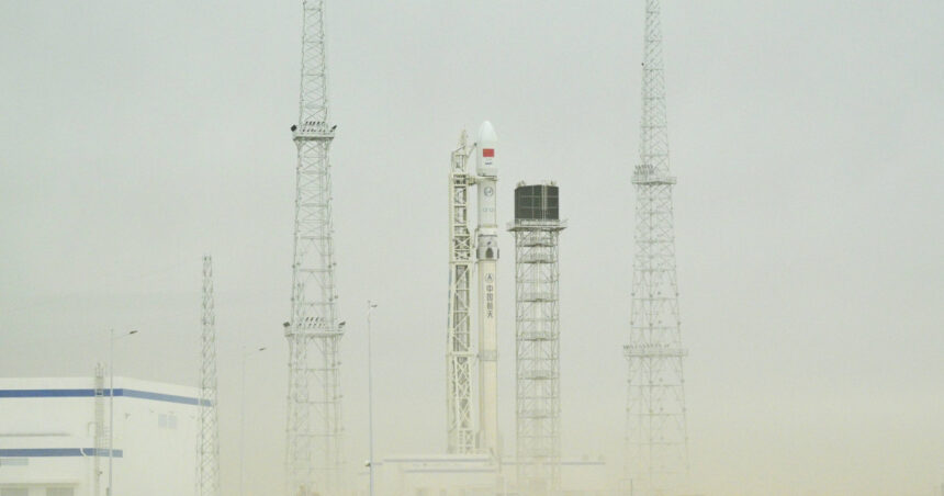 esec pentru a doua incercare a chinei de a finaliza testarea unei rachete spatiale reutilizabile 694a67f0c0ca9