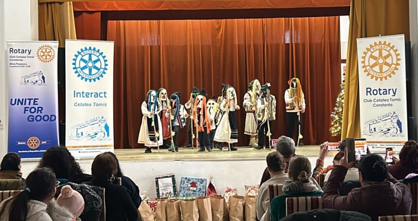 foto clubul rotary cetatea tomis bucurii pentru copiii din centrul de zi agigea centrul orizont lumina si din casele de tip familial din lumina daruri pregatite cu grija le au adus zambetul pe chip 694bde25b730d