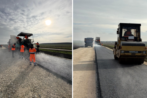 foto echipele de la sc drumuri judetene constanta sa continua lucrarile de modernizare pe dj392 intre pecineaga si vanatori 693ac5416c5ec