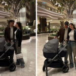 giorgios bebelusul cuplului ianis si elena hagi plimbat pe picior mare costul exorbitant al caruciorului celui mic 69315cfd6b289