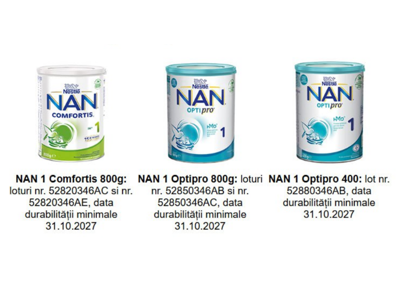 lapte praf nestle pentru sugari retras de la vanzare in romania dupa identificarea unei bacterii pe linia de productie 693c32df7ebc5