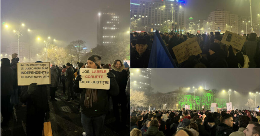 live text justitie nu coruptie protest in piata victoriei sute de manifestanti cer demiteri la varful justitiei si reforme imediate 693b0da383b4f