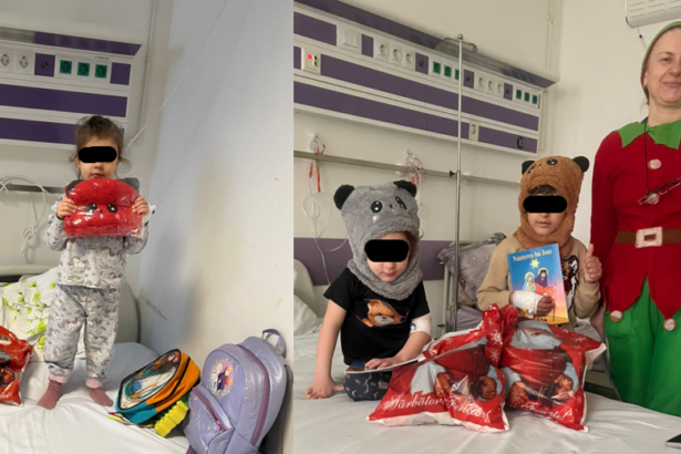 mos nicolae a sosit la micutii pacienti internati la spitalul judetean constanta si la spitalul de boli infectioase cu sprijinul sc arimex comexim 2000 srl 693442cb86abd