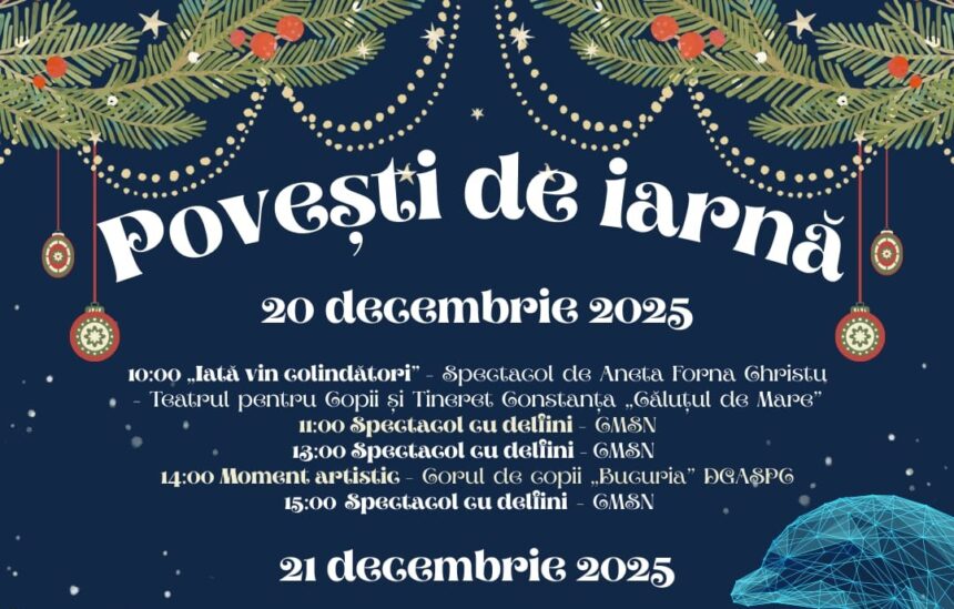 povesti de iarna spectacole gratuite la delfinariu 694897fad7a09