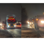 protest la mangalia tir uri camioane tractoare si autoturisme se deplaseaza pe dn 39 69499a16de9f3