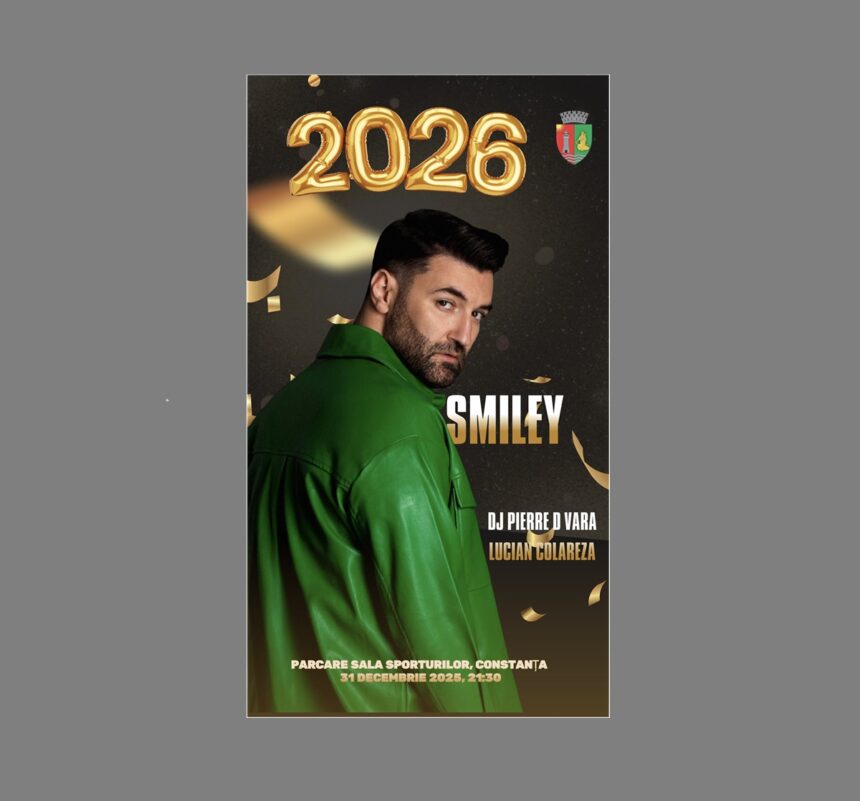 revelion 2026 la constanta punctul zero al distractiei in parcarea de la sala sporturilor dj pierre dvara smiley si lucian colareza vor incinge atmosfera 694511e934277