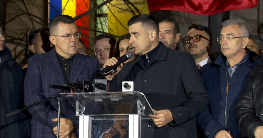 video alegeri bucuresti 2025 george simion democratia a fost calcata in picioare reactia liderului aur dupa inchiderea urnelor 6935e00b4eb6e