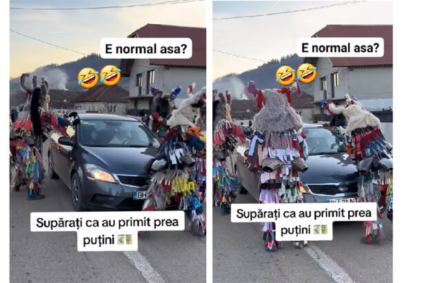 video colindatori suparati de banii primiti zgaltaie o masina e normal asa ceva 694fdd5893b98