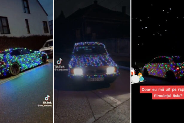 video noua moda de sezon pomi de craciun pe patru roti sofer toata lumea zambeste ma filmeaza ma posteaza pe internet 6948d39b2dc2e