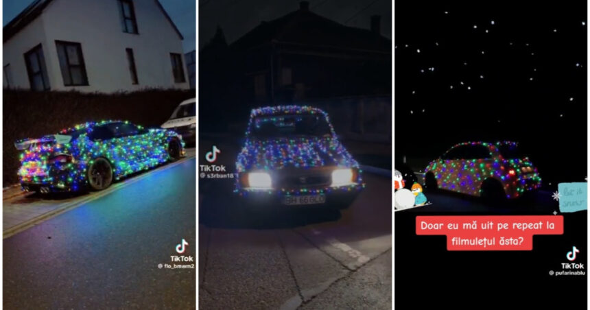 video noua moda de sezon pomi de craciun pe patru roti sofer toata lumea zambeste ma filmeaza ma posteaza pe internet 6948d39b2dc2e