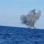 video o drona maritima a fost neutralizata de scafandrii militari in marea neagra mapn a fost distrusa prin detonare controlata 6930494942589