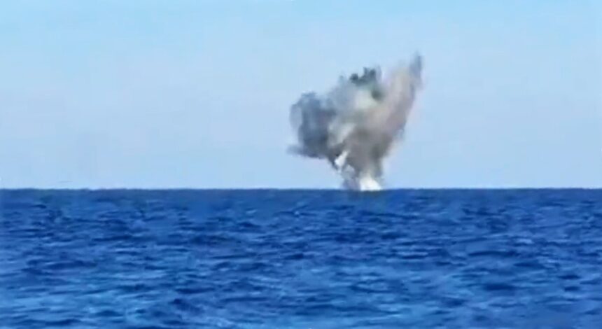 video oficial drona detonata ieri de fortele navale la 36 de mile de constanta nu era ucraineana 693147e444cf1