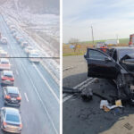 video planul rosu de interventie 11 autoturisme in care se afla 32 de persoane s au ciocnit pe dn12 circulatia este blocata 694eb5e3da3eb