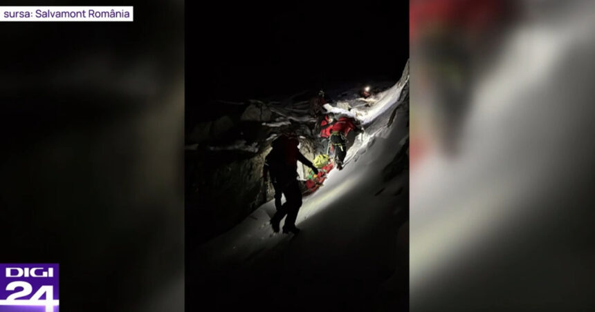video turist ranit grav salvat dupa ce a cazut in muntii fagaras salvamontistii au intervenit pentru a salva 12 oameni in 24 de ore 693e6e46cc394
