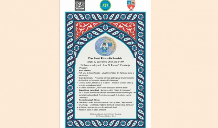 ziua etniei tatare la biblioteca judeteana ioan n roman constanta 693aff9156143